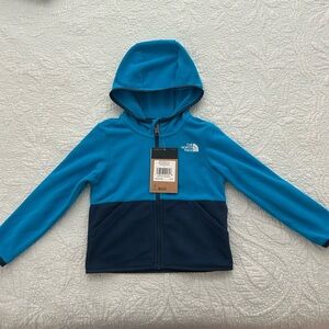 NWT The North Face Blue Fleece Jacket